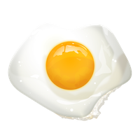 Fried Egg Half Free HD Image