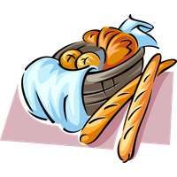 Basket Vector French Bread Free Clipart HD