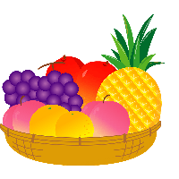 Basket Vector Fruits Free Download Image