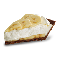 Cake Slice Banana Free Transparent Image HQ