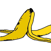 Vector Banana Peel HQ Image Free