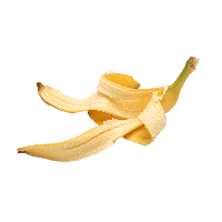 Fresh Banana Peel Free Transparent Image HQ