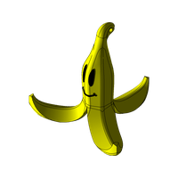 Banana Peel Emoji Free Photo