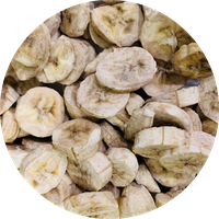 Circle Dried Banana PNG Download Free
