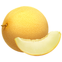 Cantaloupe Yellow PNG Image High Quality