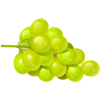 Green Juicy Grapes Free Download PNG HD