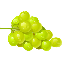 Green Organic Grapes Free Transparent Image HD