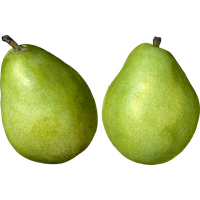 Green Organic Pears Photos Free Transparent Image HD