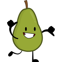 Vector Green Pears PNG Free Photo
