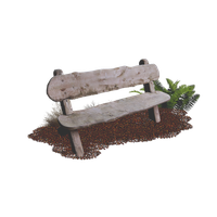 Park Bench PNG Image High Quality