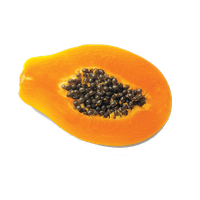 Papaya Organic Half PNG Download Free