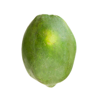 Raw Green Papaya HQ Image Free
